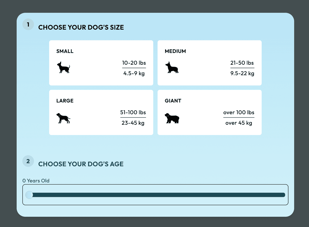 Dog age calculator